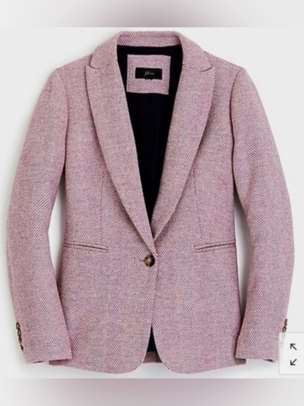 J.Crew Women's Parke English Wool Blazer in Lilac NWT 4P